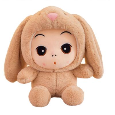 China Decoration Anime Doll Plush Short Pillow Props Kids Gift Cosplay Toys For Kids Rabbit Dinosaur Pig Cloth Baby Princess Stuffed Animal Toy for sale