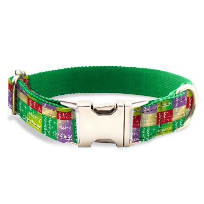 China Christmas DETACHED design quality fashion professional supplies hot selling high-end luxury pet collar and leash for sale