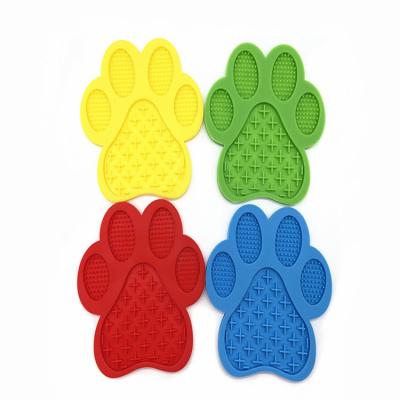 China Amazon Best 2021 Hot Selling Non-automatic Pet Supplies Lick Slow Dog Feeder Licking Mat With Fedex Fast Delivery for sale