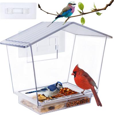 China Amazon Stocked Hotsale And Window Bird Feeder Wild Table Hanging Draw With Best Price High Quality for sale