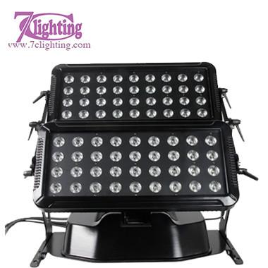 China Powerful 72x10W RGBW LED WASH PROJECT LIGHT IP65 Outdoor LED PROJECT LIGHT for sale