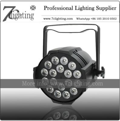 China DMX Quad PAR 18X12W RGBW LED PAR Light Wash Lighting for sale