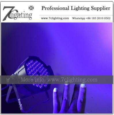 China LED Blacklight 162W UV LED PAR 64 Party Lighting for sale