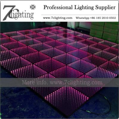 China 12FT X 12FT Size 3D LED Dance Floor Kit Event Lighting Packages for sale