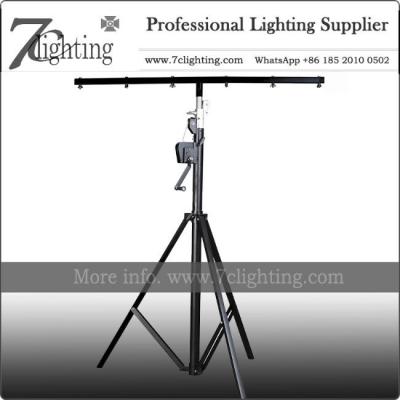 China Stage Lighting Equipments 3 Meter Winch Lighting Stand DJ Production for sale