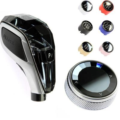 China Business/Car Three-Piece Set Accessories Set Luxury Crystal Gear Shift Knob For BMW Chassis G14 G15 G16 2019-2021 8 Series for sale