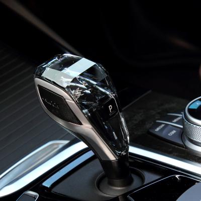 China ABS+ Crystal Car Interior Accessories Gear Shift Crystal Knob For BMW 4 Series F32 F33 F36 G22 Chassis 2013-2021 for sale