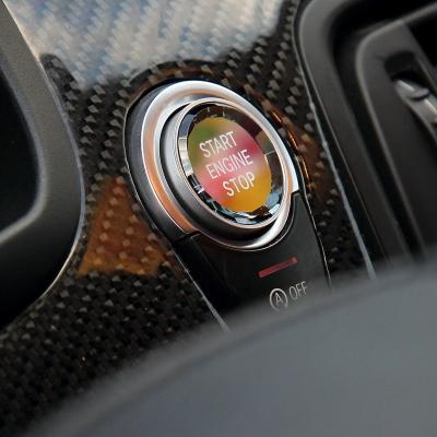 China Automotive Series Crystal Start Button Engine Start STOP Ignition Button Cover For BMW (GLOSSY) 5 Series F10 F18 for sale