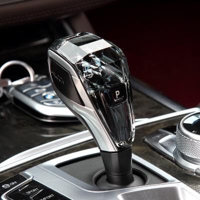 China Luxury suitable for BMW 6 series F12 F13 2013-2017crystal car gear shift knob three-piece set for sale