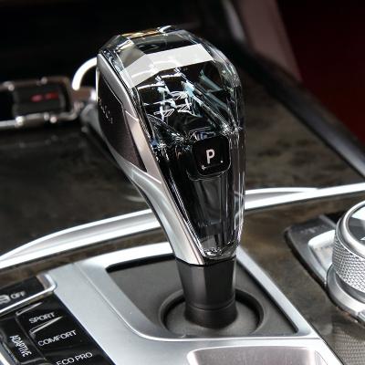 China ABS+crystal Car Interior Accessories Gear Shift Crystal Knob For BMW 3/4/5/7/8 Series F10 F30 F02 G20 G28 G30 2013-2021 for sale