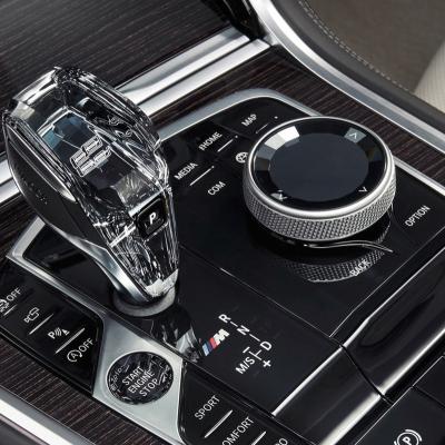 China 8 Series 2019-2021 Lot Gear Three-piece Sets 8 Series Chassis G14 G15 G16 Car Accessories (Crystal Gear Shift Knob For BMW Chassis G14 G15 G16 2019-2021 8 Series for sale