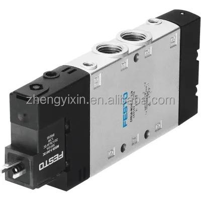 China Fessto Pneumatic Solenoid Valve CPE18-M1H-5L-1/4 Reset 24VDC G 1/4, 1300 L/min 2.5-10 Bar Hotels 5/2-Way for sale