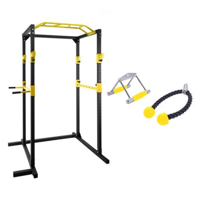 China Home Use Home Fitness Squat Power Cage Multi-functional Power Tower Station for sale