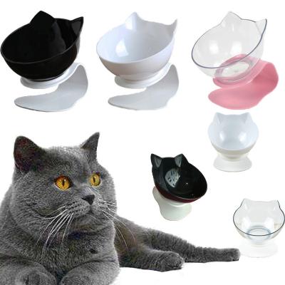 China Non-automatic Vomiting Anti Cat Dish Pet Feeder Bowls With Bowls And Holder Glass Pet Feeders With Stand for sale