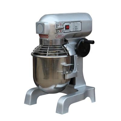 China Snack Plant 10 Liter High Yield Industrial Electric Dough Mixer for sale