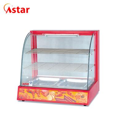 China Restaruant Astar Fast Food Kitchen Equipment Hot Food Display Warmers Display On Sale for sale