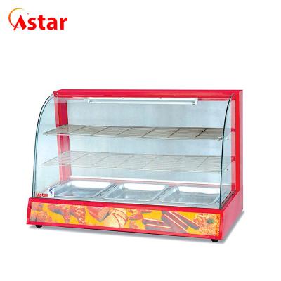 China A Restaruant Astar Food Showcase Food Warmer Display Electric Food Warmer for sale