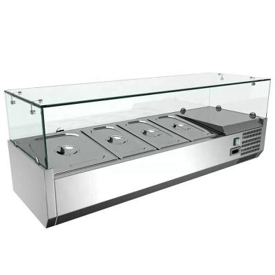 China Refrigeration Equipment Manufacturer Salad Counter Sushi Display Cooler AS-SDM1 for sale