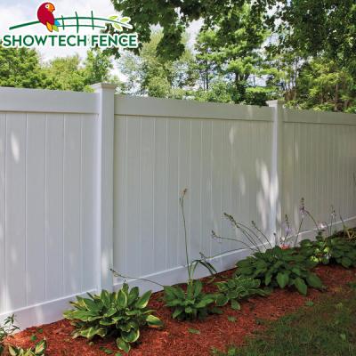 China Easily Assembled White Cheap Plastic Decorative Fence PVC Privacy Screen Fence / Garden Pool Barrier for sale