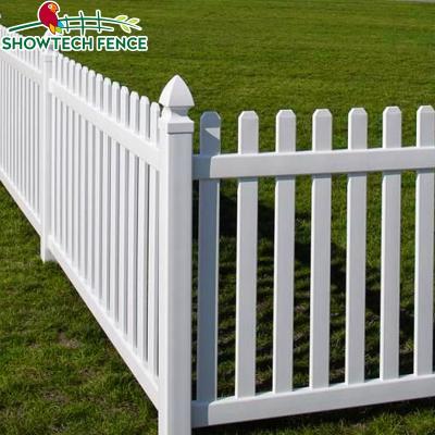 China High Quality Widely Used Cheap Fence Easily Assembled PVC Vinyl Picket Garden Barrier for sale