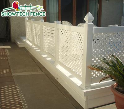 China High Quality Cheap Barrier Easily Assembled PVC Lattice Panel For Sale for sale