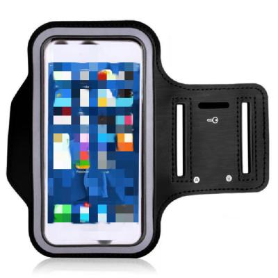 China Hot Selling Amazon Waterproof Mobile Phone Armband Customize Logo Sport Running Reflective Cell Phone Armband for sale