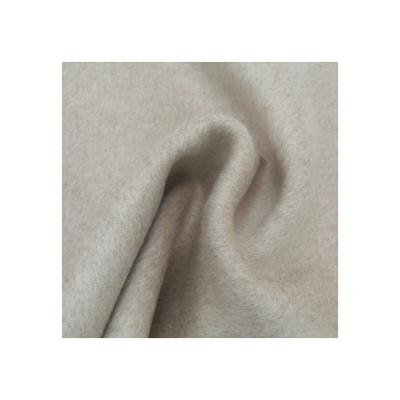 China Wind Proof Double Face Woolen Overcoat Polyester Blended Fabric Two Sides Wool Fabric Cut Wool Velor Woven Fleece Textile For Overcoat for sale