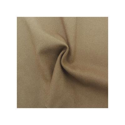 China Wind proof face twill wool fabric single side yarn dyed color tweed wool fabric pure camel woven fleece textile for overcoat for sale