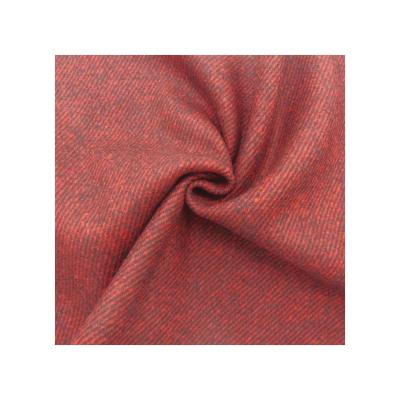 China Hebridean twill harris wind proof face face fleece hebridean woven fabric one side hyllis tweed leisure fabric single wool wool fabric for overcoat for sale