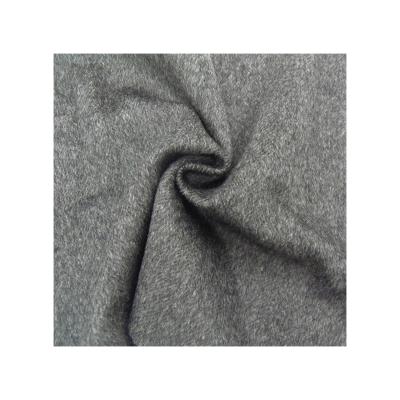 China Wool Side Wind Proof Single Face Herringbone Fabric One Mid Weight Woven Fleece Overcoat Textile For Overcoat for sale