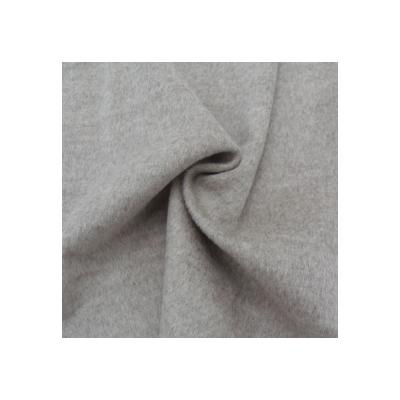 China Wind Proof One Side Wool Tabric Silk Light Weight Cut Velvet Woven Fleece Overcoat Textile For Overcoat for sale