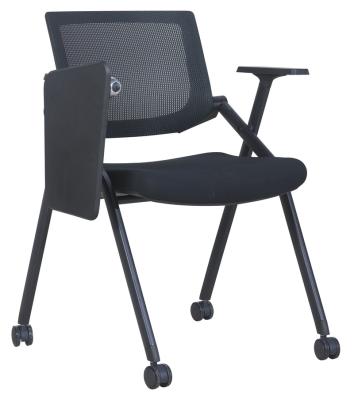 China Foldable Training Chair With Writing Board Office Conference Room Chair for sale