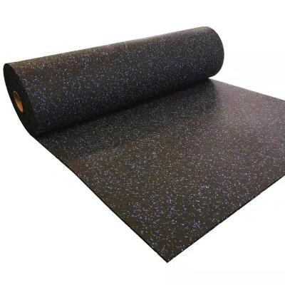 China 4mm-12mm Thicken Gym Sports Roll Mat EPDM Rubber Floor Rubber Compound Mat Protector For Gym Rubber Pad 4mm-12mm for sale