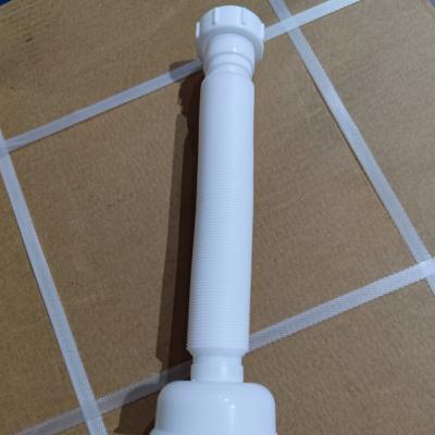 China PE 1 1/4 32mm 1 1/2 40mm Washing Machine Ceramic Washing Machine Sink Bathroom Cabinet Spring Ripple Pipes Soft Tube for sale