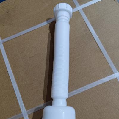 China PE 1 1/4 32mm 1 1/2 40mm Washing Machine Ceramic Washing Machine Sink Bathroom Cabinet Spring Ripple Pipes Soft Tube for sale