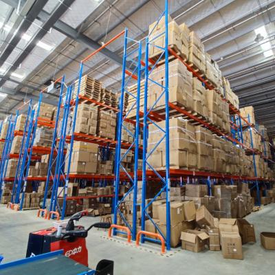 China 500KG 1000KG 2000KG 3000KG Custom Supermarket Store Custom Warehouse Shelf Weight Front Medium Pallet Rack for sale