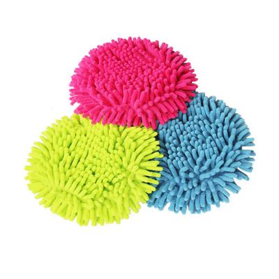 China Stored Cleaner 360 Rotating Chenille Microfiber Car Wash Magic Mop Pad for sale