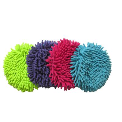 China Stocked Floor Cleaning Chenille Easy Clean Round Broom Head Super Cleaning Pads for sale