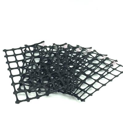 China High temperature resistance anti-corrosion long life polyester anti-aging geogrid reinforcing biaxial plastic geogrid driveway pp geogrid price for sale