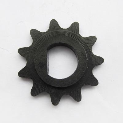 China 11 Tooth Sprocket Motor Sprocket 10mm D-hole For 25H Chain Driven Electric Scooter 10D25H for sale