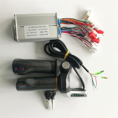 China Hall 36V 48V 350W 48 Volt 350 Watt Controller Throttle Set E-scooter Controller Brushless 36V 48V 350W ebike Hub Motor DC Controller for sale