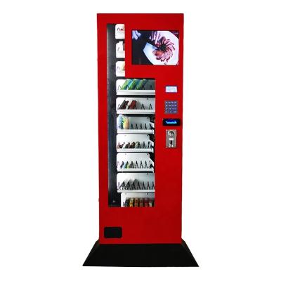 China Custom Metal Drink Snacks Cup Combo Noodle Vending Machine For Cigarette Face Masks With 15 Inch LCD Screen for sale