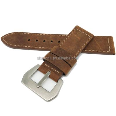 China Leather Slonton Customize High Quality Leather Watch Strap Accessories for sale