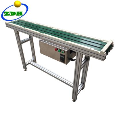 China High Efficiency Food Belt Conveyor Assembly Line Belt Conveyor Factory Working Table Bench Lathe Rubber Inclined PVC PU for sale