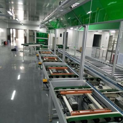 China Fire Resistant Automatic Speed ​​Chain Conveyor Laptop TV Assembly Line For Factory Use for sale