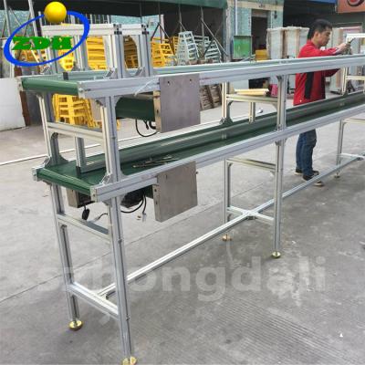 China Customized Fire Resistant Stainless Steel Electronic Belt Conveyor Assembling Line For Fan for sale