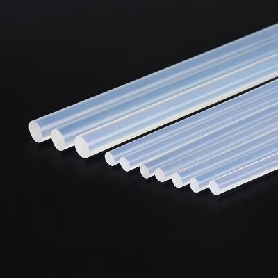 China 25kg/Lot 7mm/11mm Wood Glue Stick Hot Melt Adhesive Translucent Strong Viscosity Adhesive Rods For Industrial Glue Gun Home DIY Repair for sale