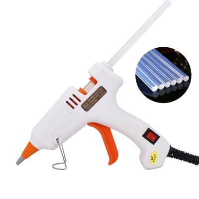 China 20W EU/US/AU Plug Unrated Hot Melt Glue Gun with 7mm Glue Sticks DIY Mini Hot Guns Electric Repair Heat Industrial Home Tool for sale