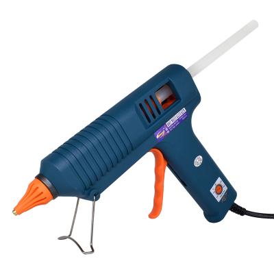 China DIY 150W factory direct hot melt glue gun with switch indicator light and protective silicone for sale