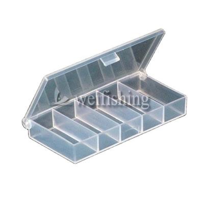 China Fishing Tackle Box Fishing Tackle Accessories Tool Plastic Box Factory Direct Selling Transparent White Fishing Tackle Box for sale